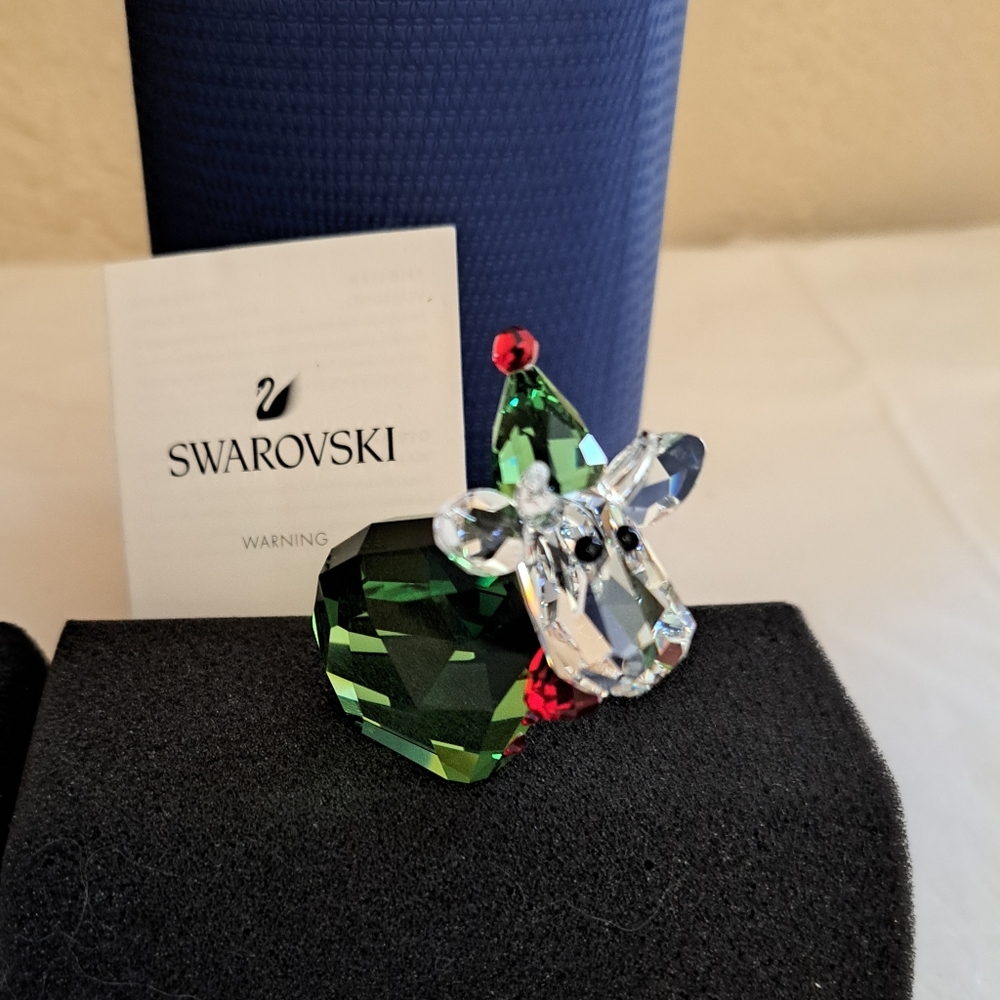 Pristine Swarovski Santa's Helper Mo with box and COA #5286208